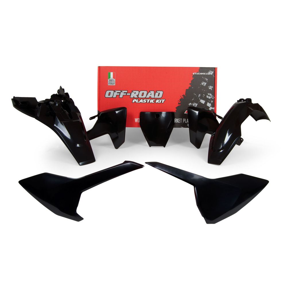 Plastics Kit 5 Pcs Black Replica Husqvarna - Grafite Offroad