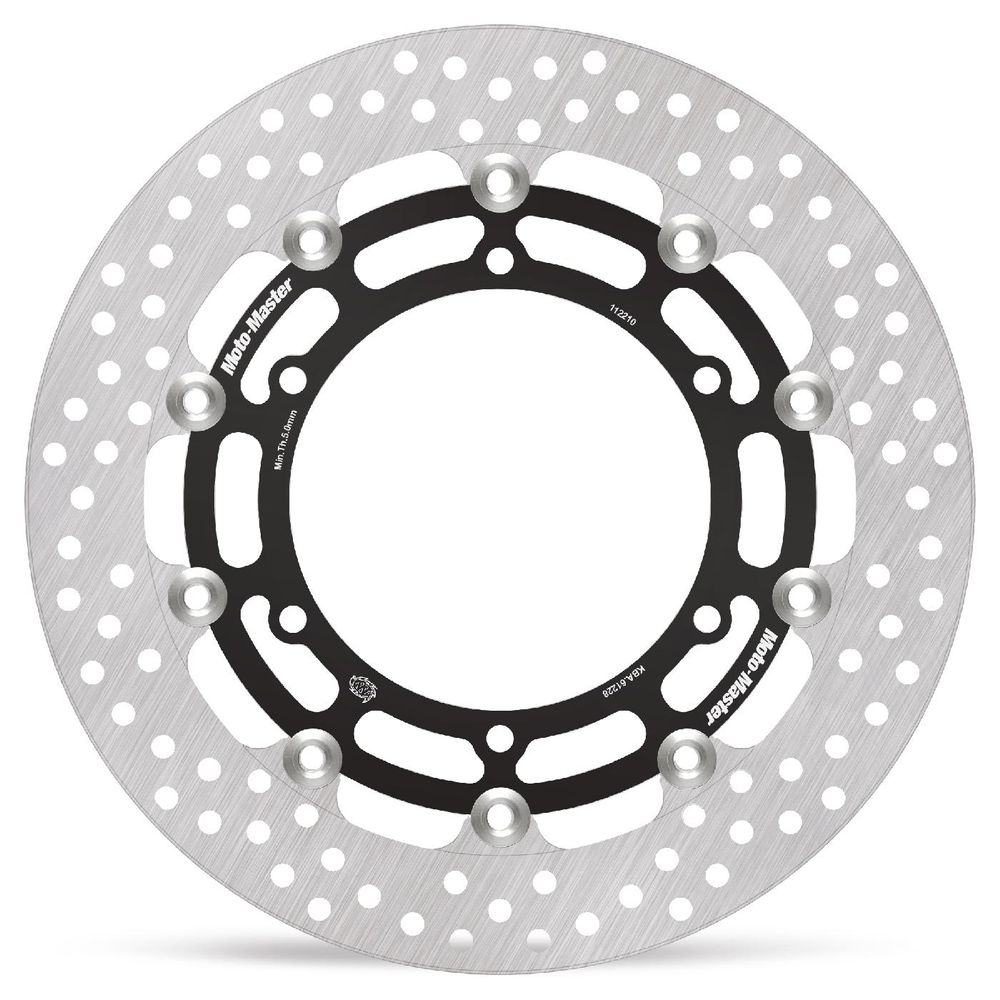 Brake Disc Road Halo Racing - Floating - Front - Yamaha: Yzf R1-r6, V-max - Grafite Offroad