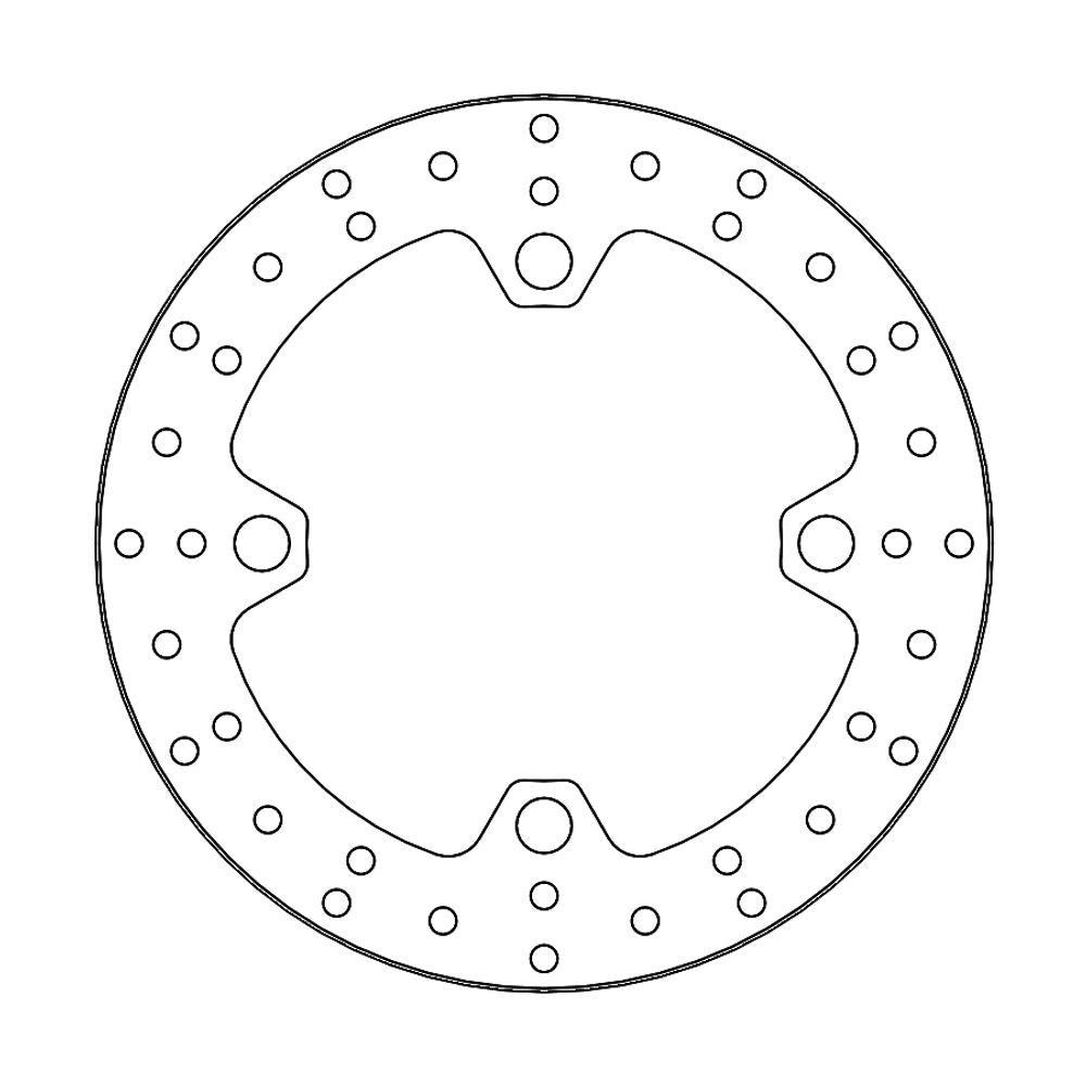Brake Disc Atv Halo - Front/rear - Polaris: R2r, Xp, Xp4, Rs1 - Grafite Offroad
