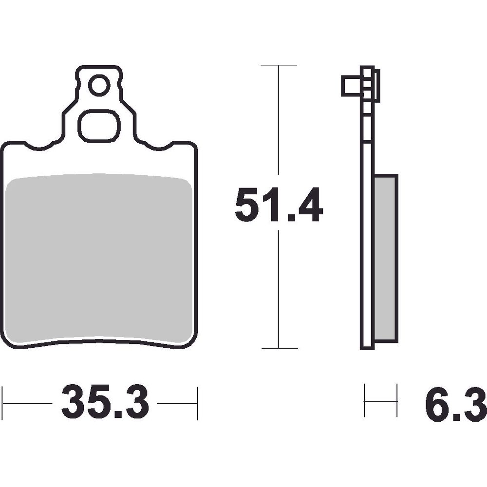 Street Brake Pads | Organic Standard | Front and Rear - Ecer90
