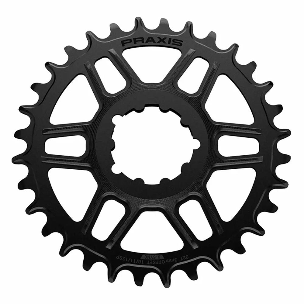 Mtb Chainring - Narrow Wide - 36t - 3mm Offset - Direct Mount (3 Bolts) - 1x 10/11/12sp - Grafite Offroad