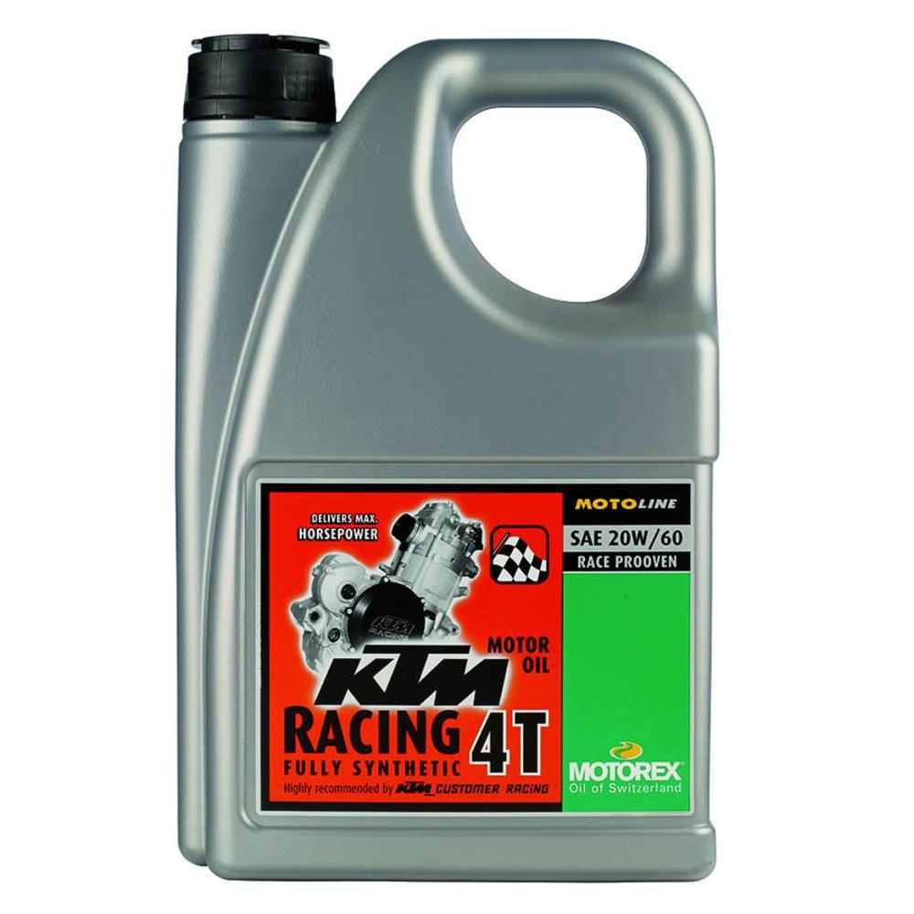 Ktm Racing 4t 20w/60 Can 4 Ltr - Grafite Offroad