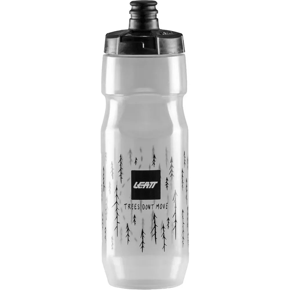Borraccia Mtb Duovalve 600ml Trasparente con Doppia Valvola Leatt