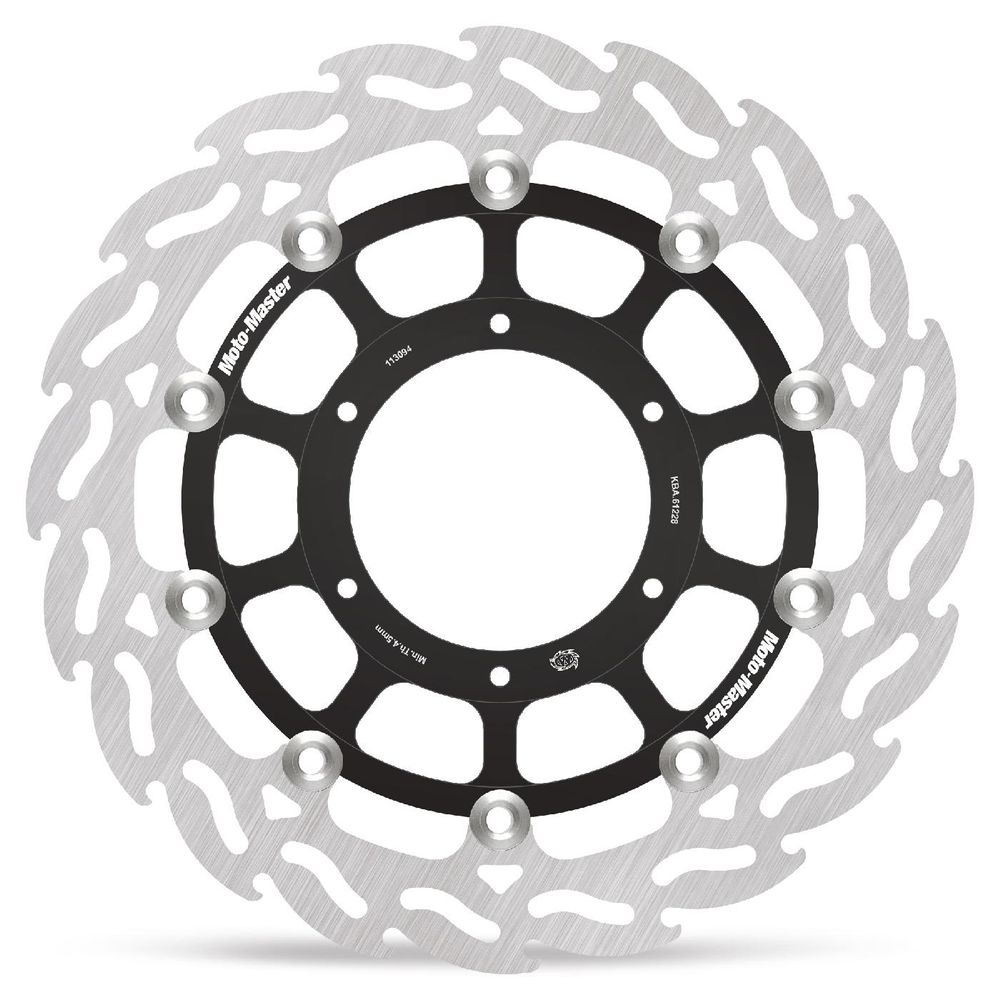 Brake Disc Road Flame - Floating - Front Right - Honda: Hornet 600 - Grafite Offroad