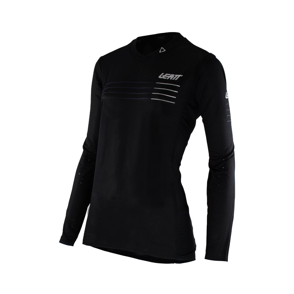 MTB Jersey Gravity 4.0 with long sleeve and reinforced elbow for women - Grafite Offroad