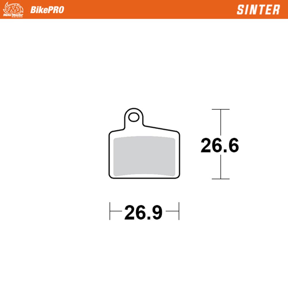 Brake Pads Bicycle Sinter: Hayes Stroker Ryde, Dyno - Grafite Offroad