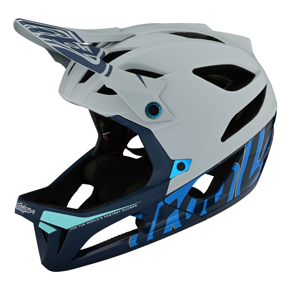 Bike Helmet TLD Stage Signature in polyacrylate for maximum protection in case of impact - Grafite Offroad
