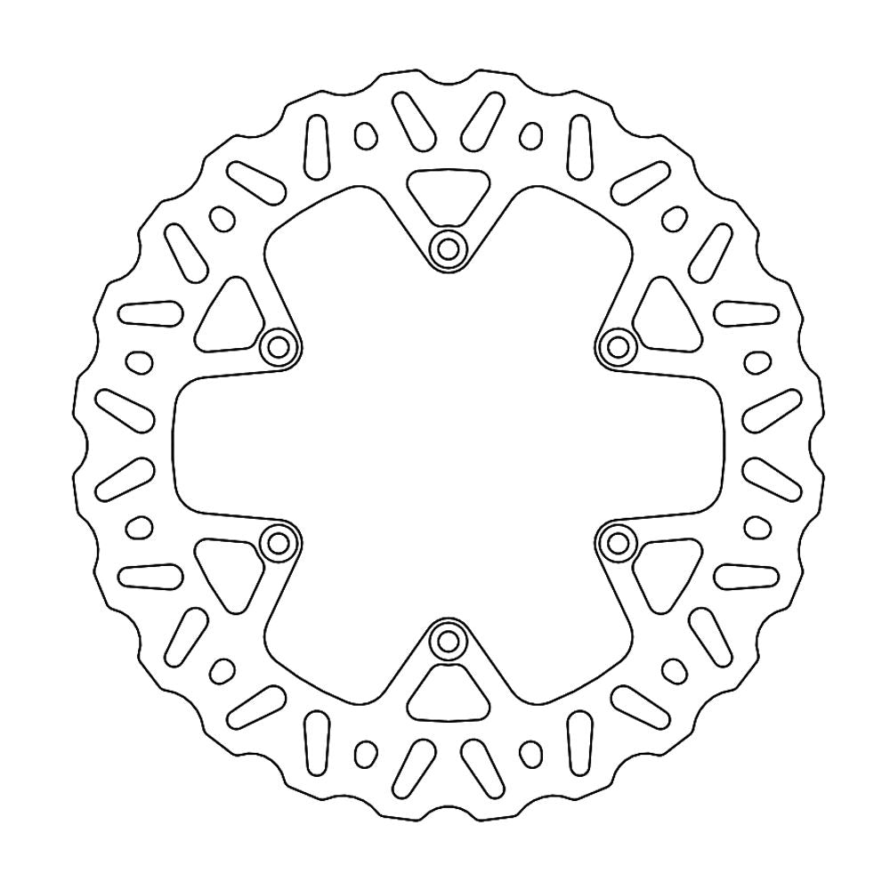 Brake Disc Off-road Nitro - Rear - Beta - Grafite Offroad
