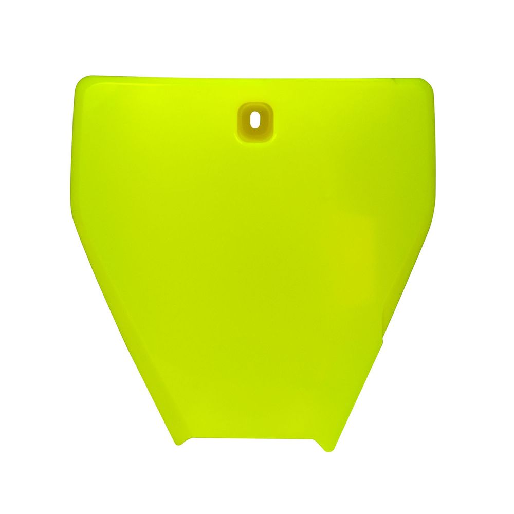 Front Number Plate Neon Yellow Replica Husqvarna - Grafite Offroad