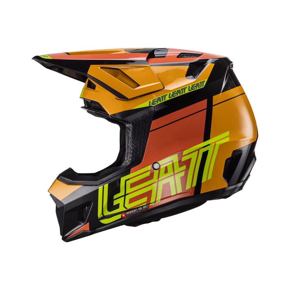 Casco de moto 7.5 con tecnología de turbina 360° y gafas de moto incluidas