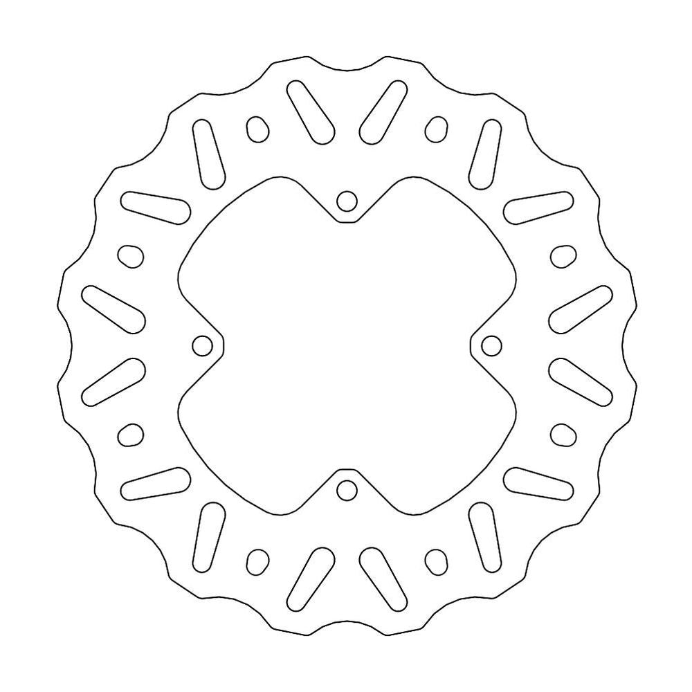 Brake Disc Off-road Nitro - Rear - Honda: Cr80/85, Crf150 - Grafite Offroad