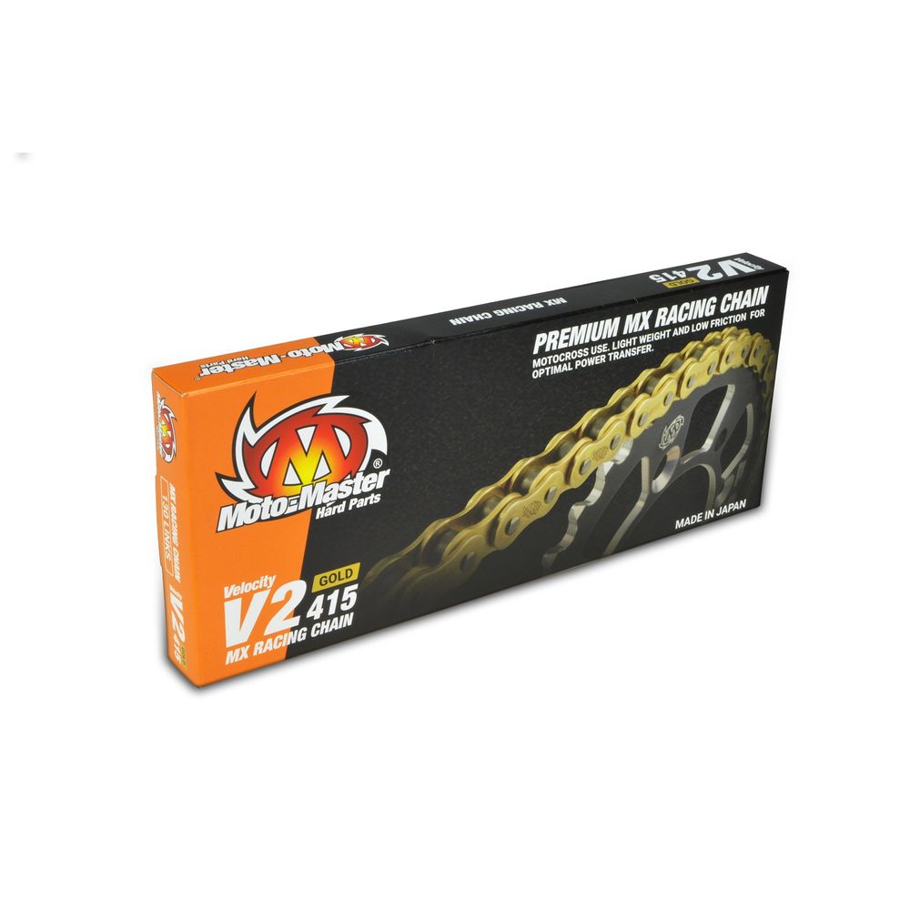 Chain V2-415 Gold (130 Links, with Clip) - Grafite Offroad