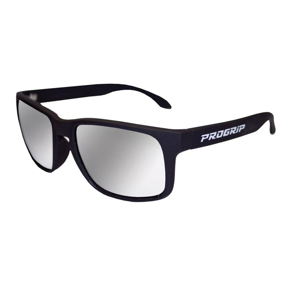 Progrip 3605 Sunglasses Black Matt - Mirror Lens Silver - Grafite Offroad