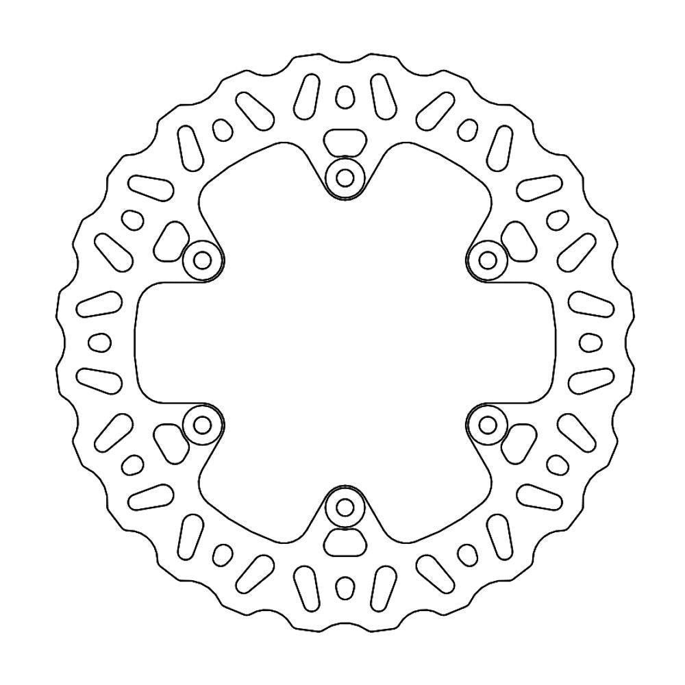 Brake Disc Off-road Nitro - Rear - Gasgas - Grafite Offroad