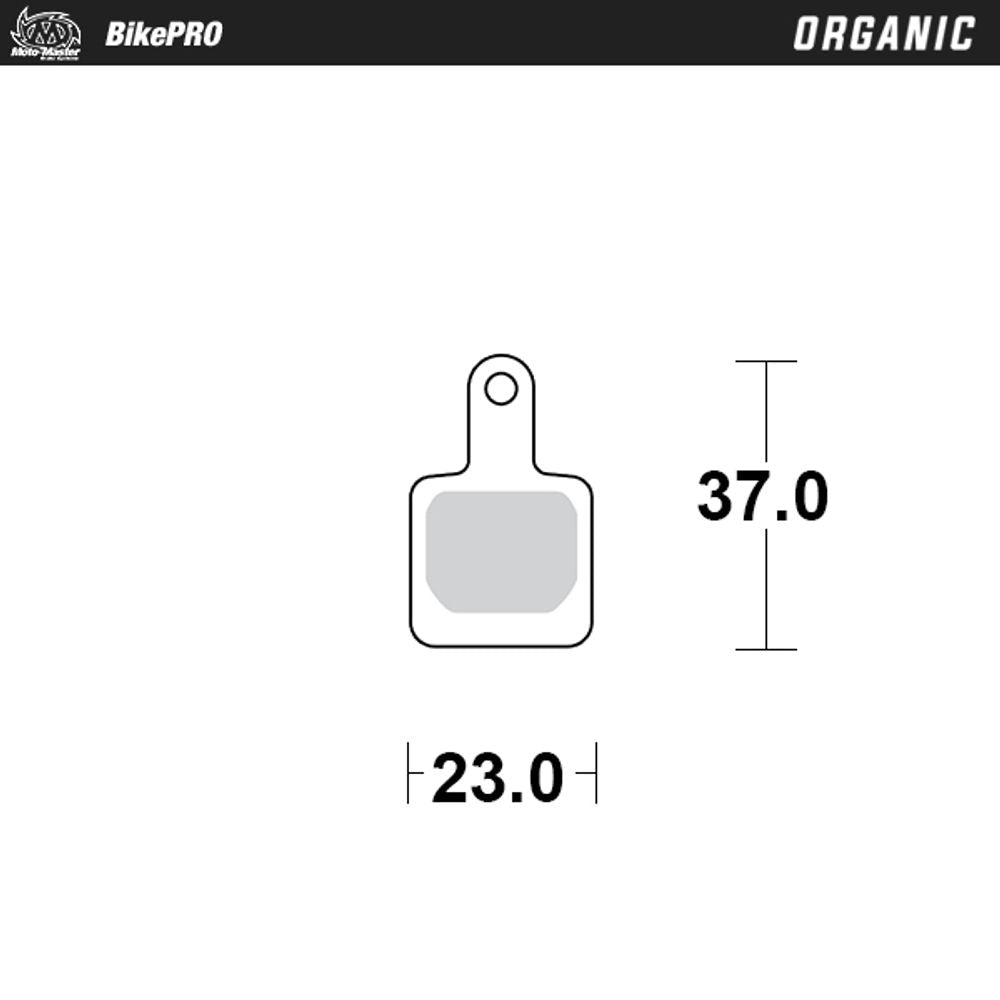Brake Pad Bicycle Organic - Suntour Db - Grafite Offroad