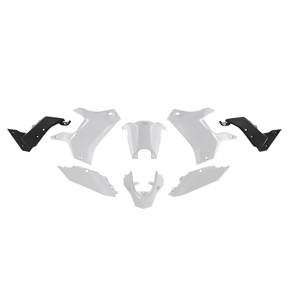 Yamaha T7 Revolution Plastics Kit White Black (5 Pcs) - Grafite Offroad