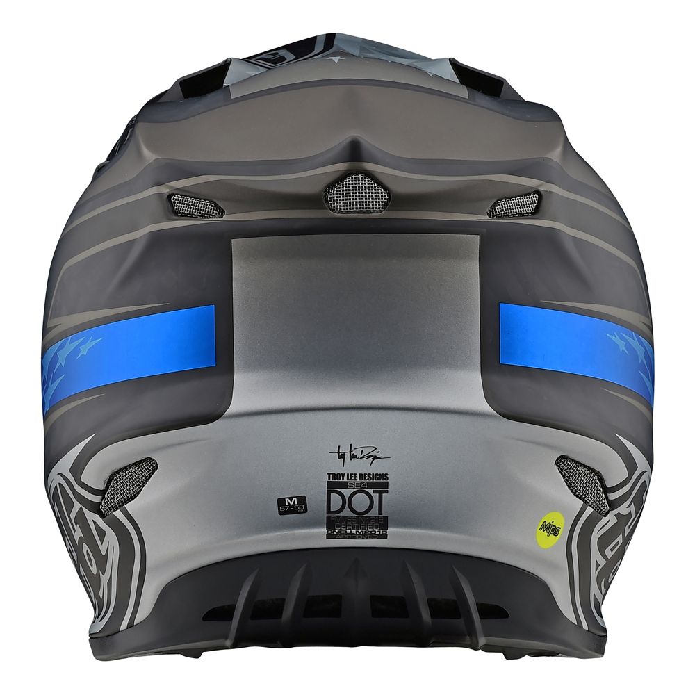 Motorcycle Helmet SE4 CARBON SPEED in carbon fiber ultra light Troy Lee Designs