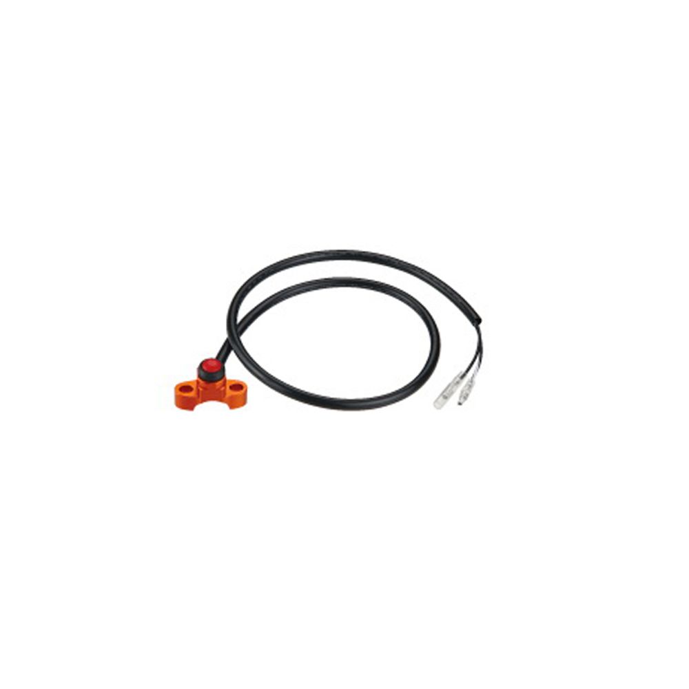 Kill Switch Billet Orange Spacesaver Perch Mount Universal - Grafite Offroad