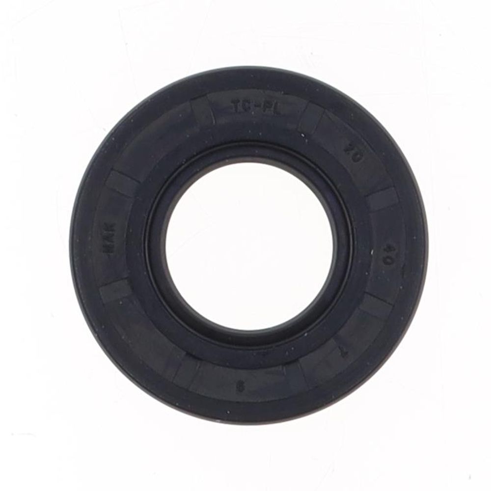Oil Seal with Rubber Exterior 20x40x7 mm in PTFE with one Seal-lip, one Dust Lip and Spring - Grafite Offroad