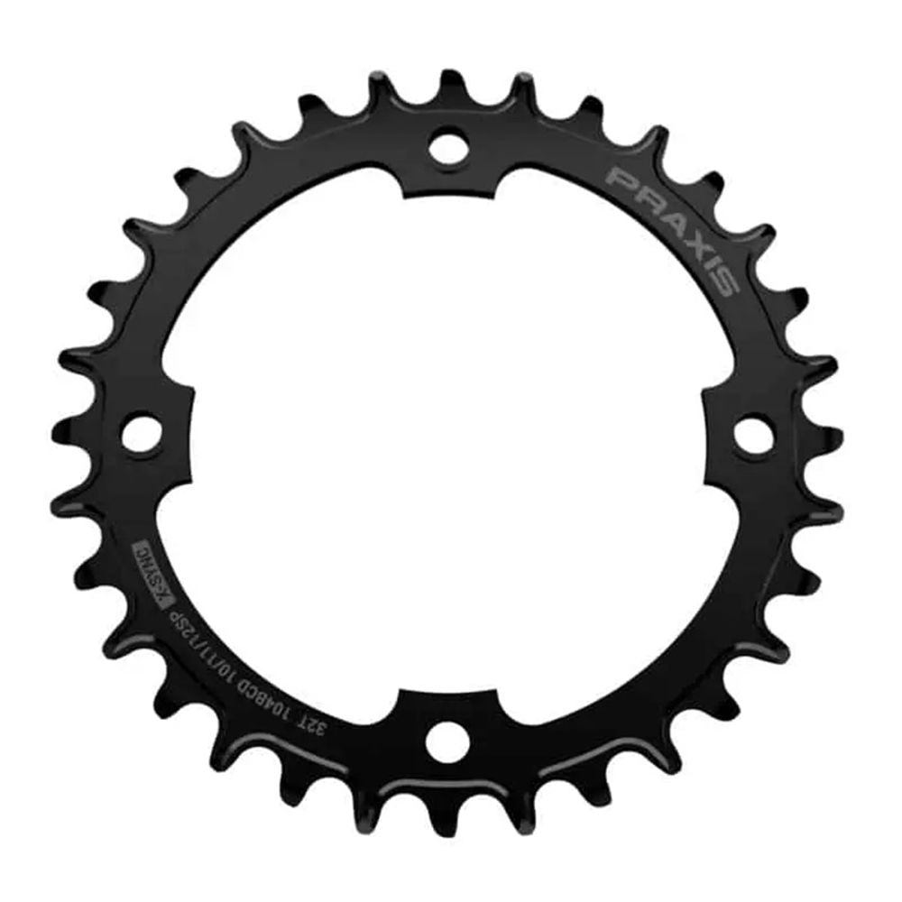Mtb E-ring - Narrow Wide - 34t - 4x 104bcd - M8 Threaded - Steel - 1x 10/11/12sp - Grafite Offroad