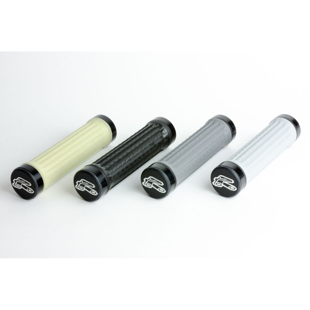 Bike Lock-on Grips Traction | Soft Compound | Lite Grey - Grafite Offroad