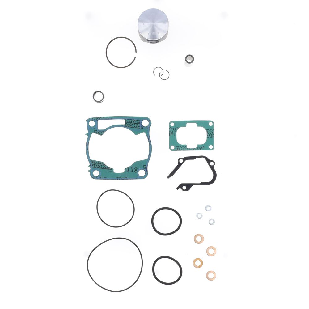 Top End Piston Kit: Cast 2-Stroke Piston Ø 47,5 mm + Top End Gasket Kit - Grafite Offroad
