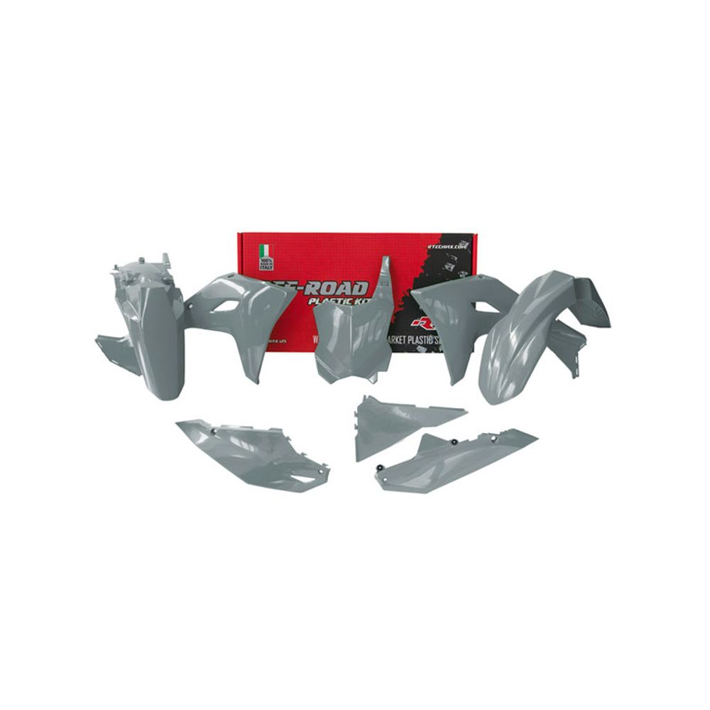 Kit Plastische 5 Pezzi Kawasaki Replica Grigio