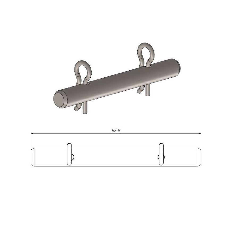 Moto-master Brake Pad Pin - Grafite Offroad