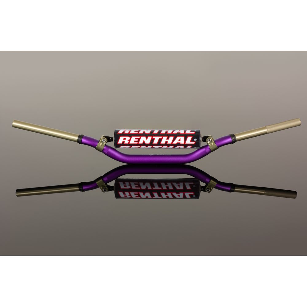 Renthal Handlebar | Twinwall | 996 Villopoto-stewart - Hon Crf 2019+ | Purple - Grafite Offroad