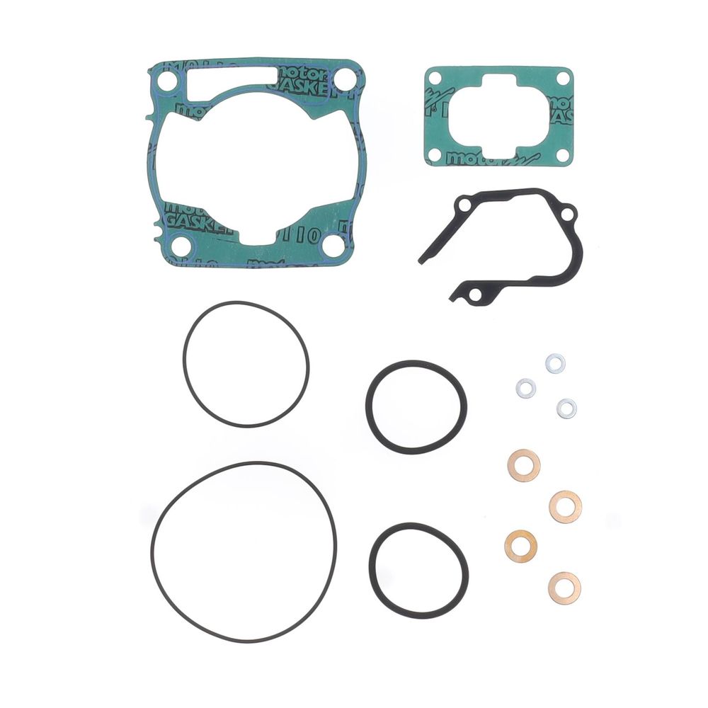 Top End Piston Kit: Cast 2-Stroke Piston Ø 47,5 mm + Top End Gasket Kit - Grafite Offroad