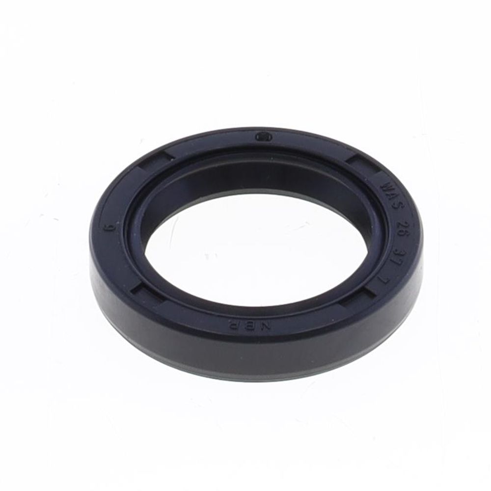 Oil Seal with Rubber Exterior 26x37x7 mm in NBR with one Seal-lip, one Dust Lip and Spring - Grafite Offroad