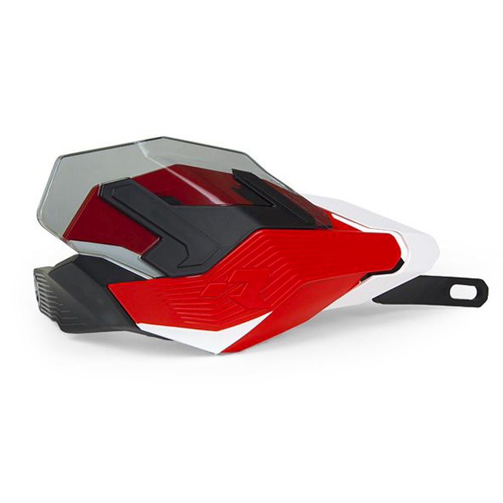 Hp3 Adventure Handguards No Mounting Kit Included Red White - Grafite Offroad
