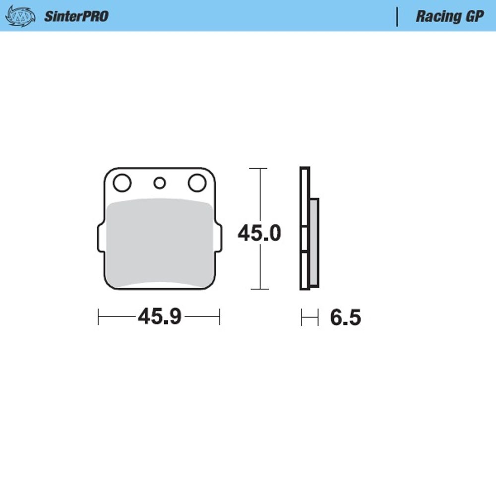 Sinter Brake Pads - Front & Rear - Sinter Pro Racing Gp- Minicross Jap 85 (look at Notes) - Grafite Offroad