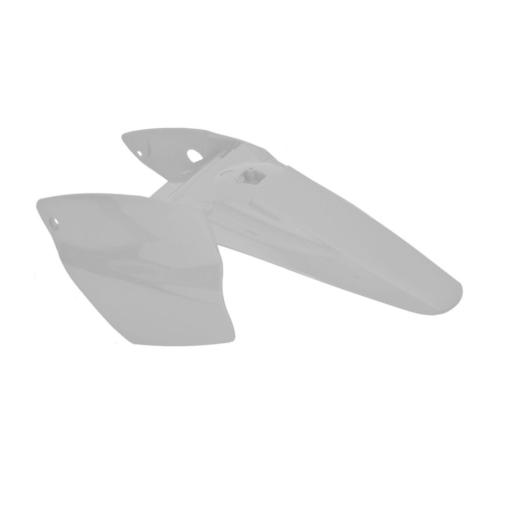 Rear Fender White Replica Ktm - Grafite Offroad