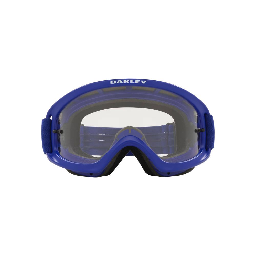 Maschera O FRAME 2.0 PRO XS, Blu Moto, Trasparente
