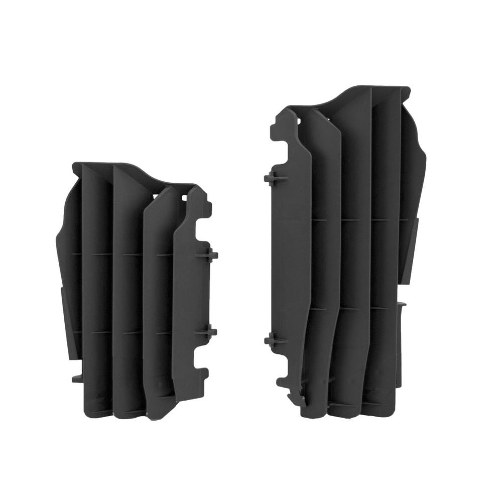 Radiator Louvers Sx-dx Black Replica Kawasaki - Grafite Offroad