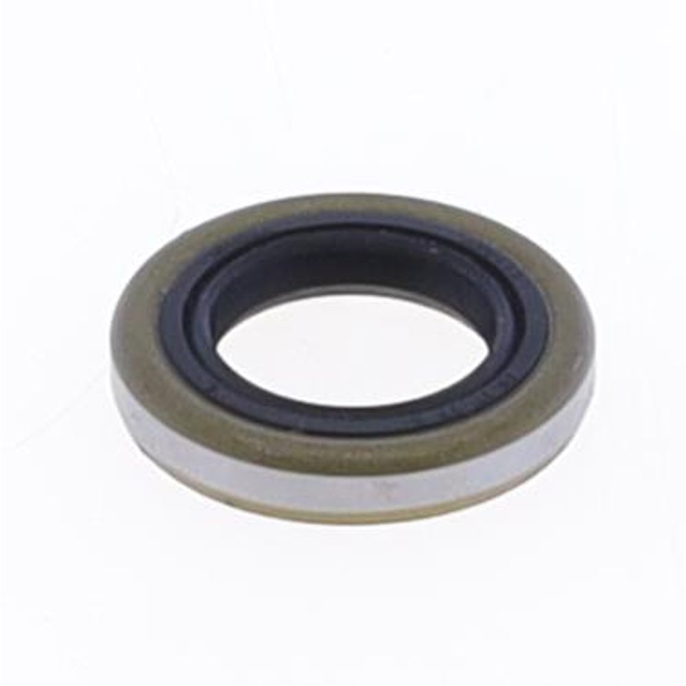 Oil Seal with Metal Exterior 17x28x5 mm in NBR with one Seal-lip, one Dust Lip and Spring - Grafite Offroad