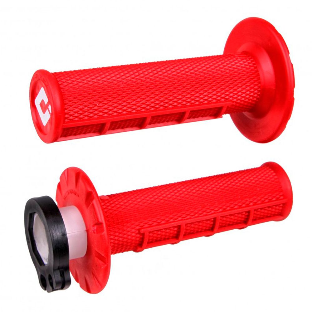 Manopole A Bloccaggio Rapido Half-Waffle Mx Rosso
