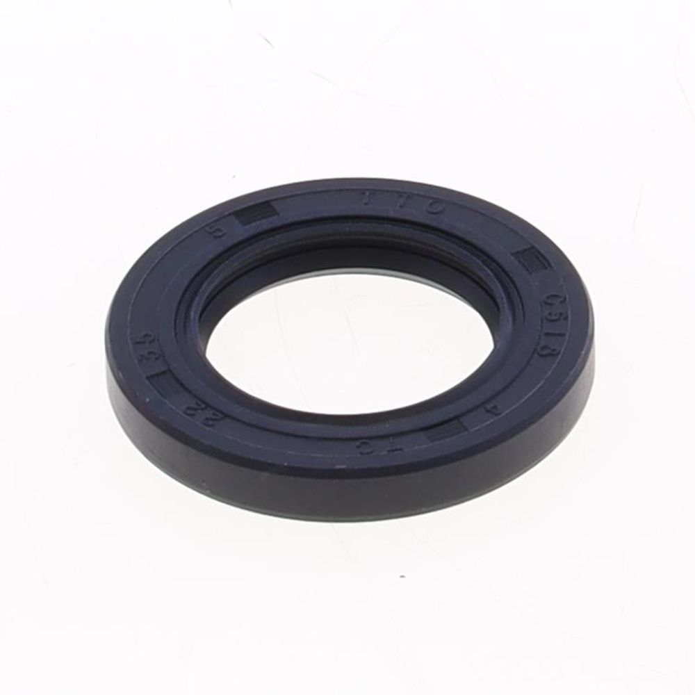 Oil Seal with Rubber Exterior 22x35x5 mm in NBR with one Seal-lip, one Dust Lip and Spring - Grafite Offroad