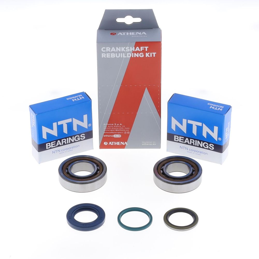 Crankshaft Rebuilding Kit: Bearing and Oil Seal Kit - Grafite Offroad