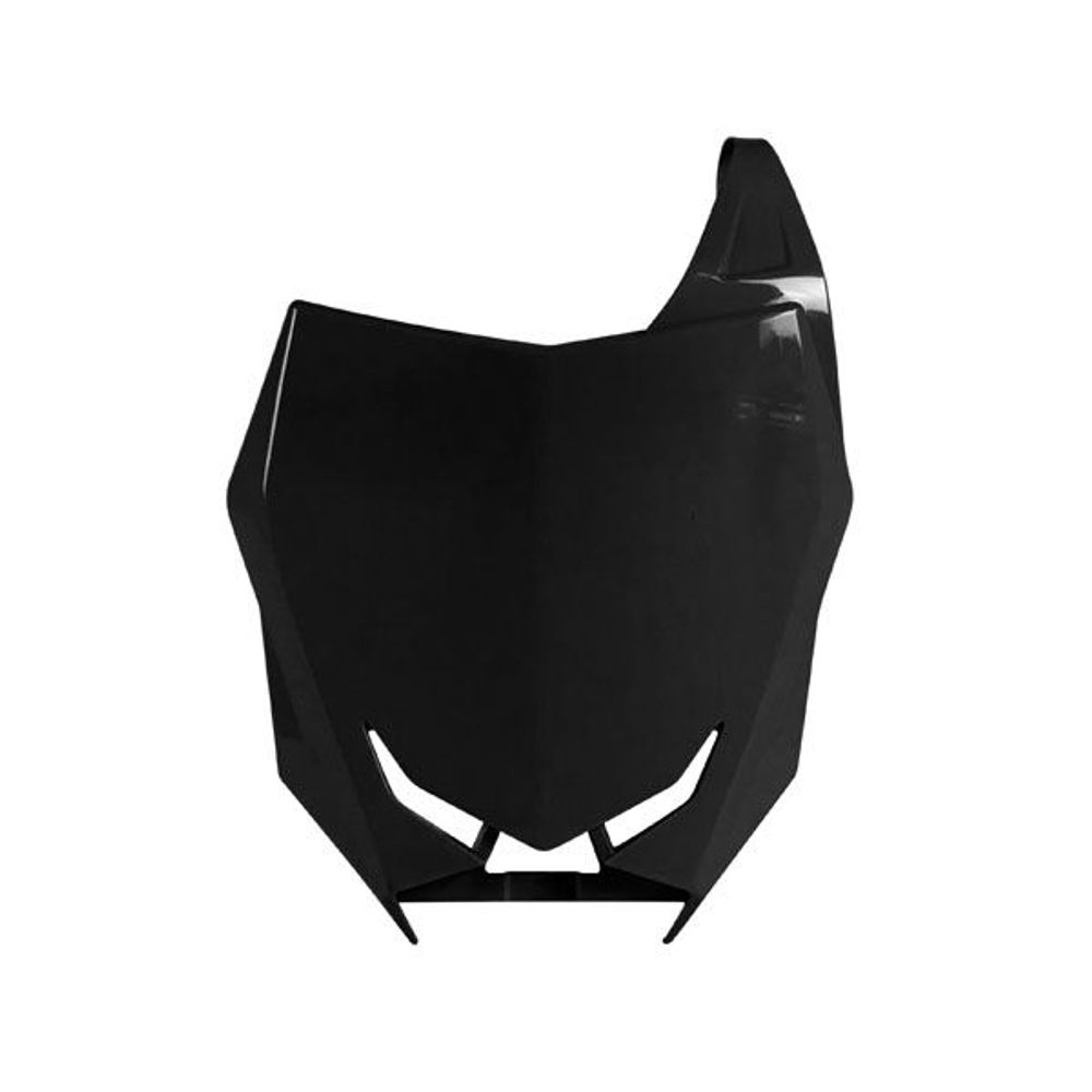 Front Number Plate Black Replica Suzuki - Grafite Offroad