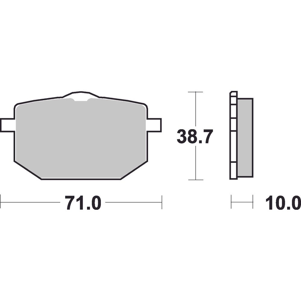 Street Brake Pads | Organic Standard | Front and Rear - Ecer90