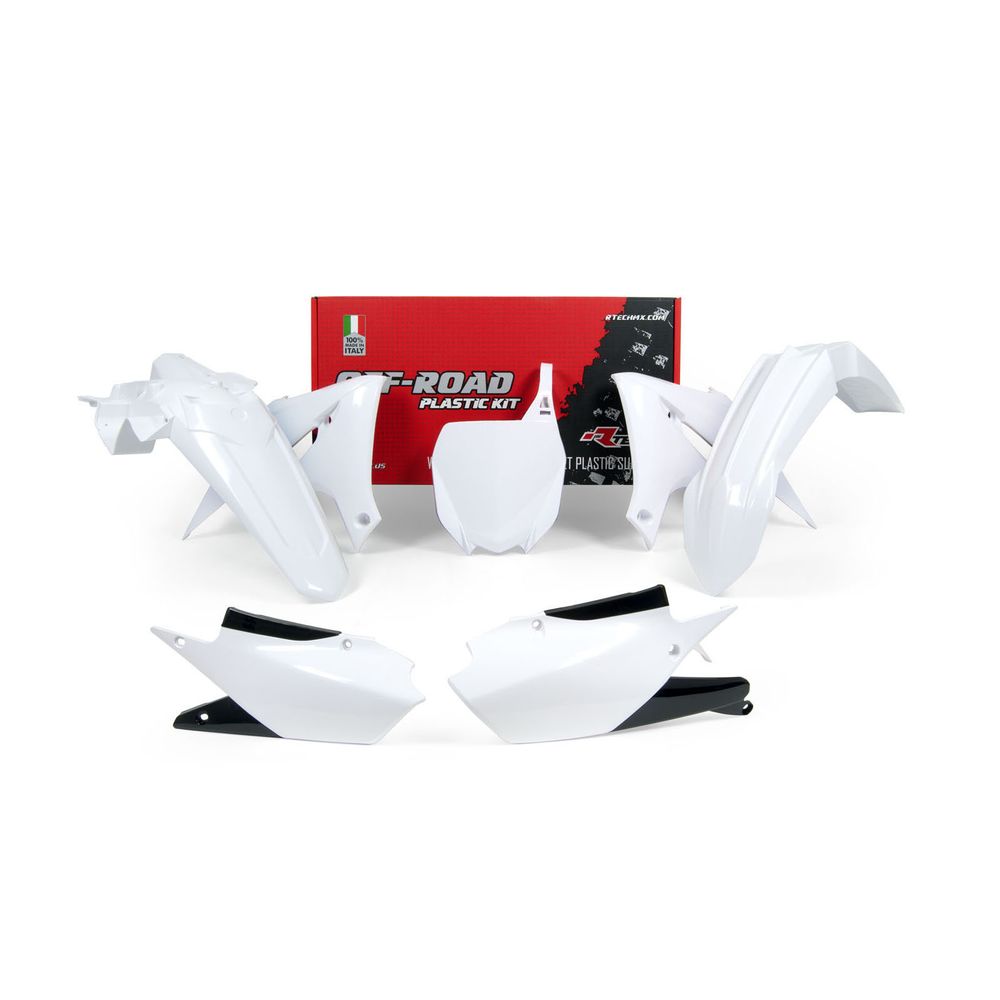 Plastics Kit 5 Pcs White Replica Yamaha - Grafite Offroad