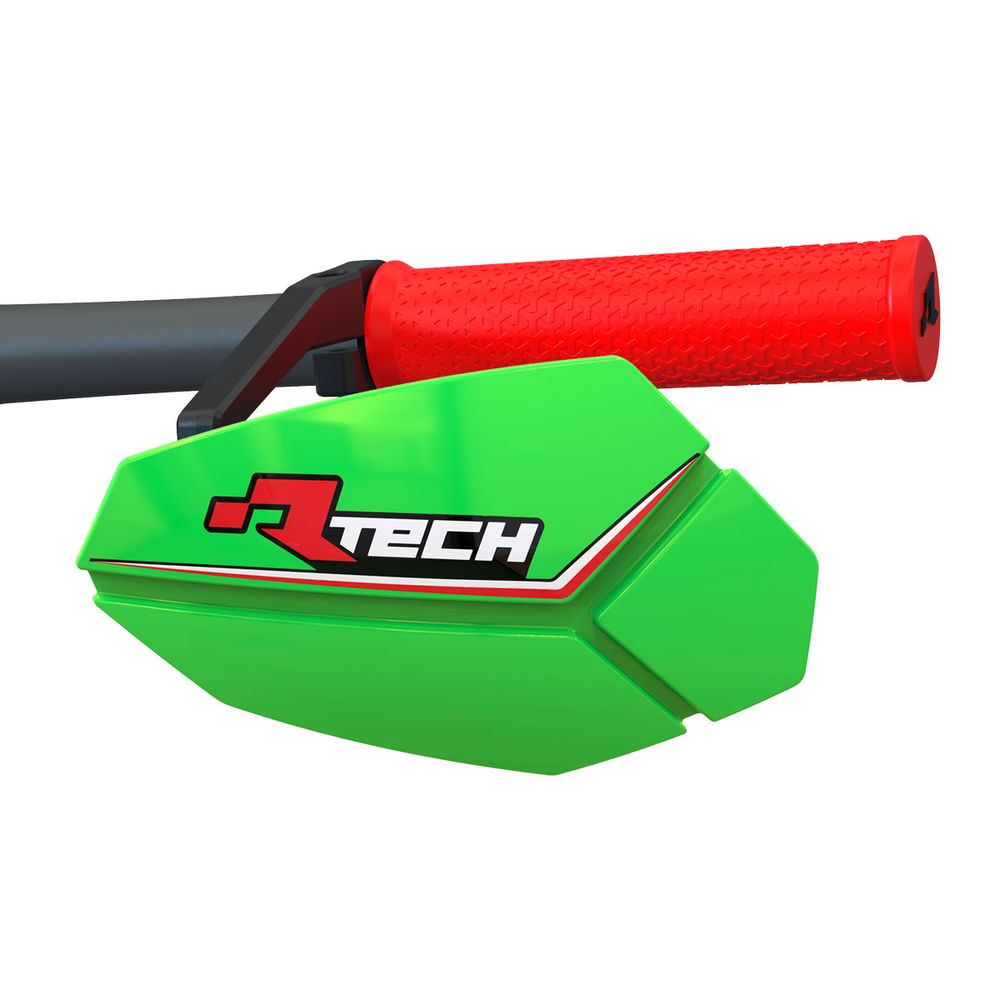 R20 Bike Handguards W/mounting Kit Neon Green - Grafite Offroad