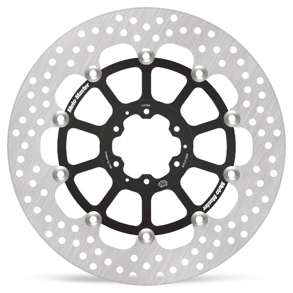 Brake Disc Road Halo - Floating - Front - Honda: Crf1000l Africa Twin - Grafite Offroad