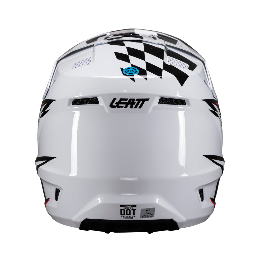 Moto 3.5 Jr Helmet Kit Leatt - Grafite Offroad