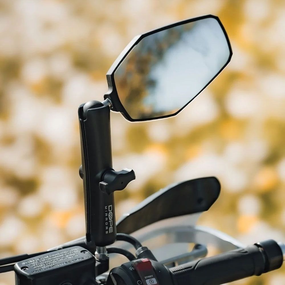 Adventure NO BMW Approved Road-Use Mirrors (M10x1.25, 3-ball mount)