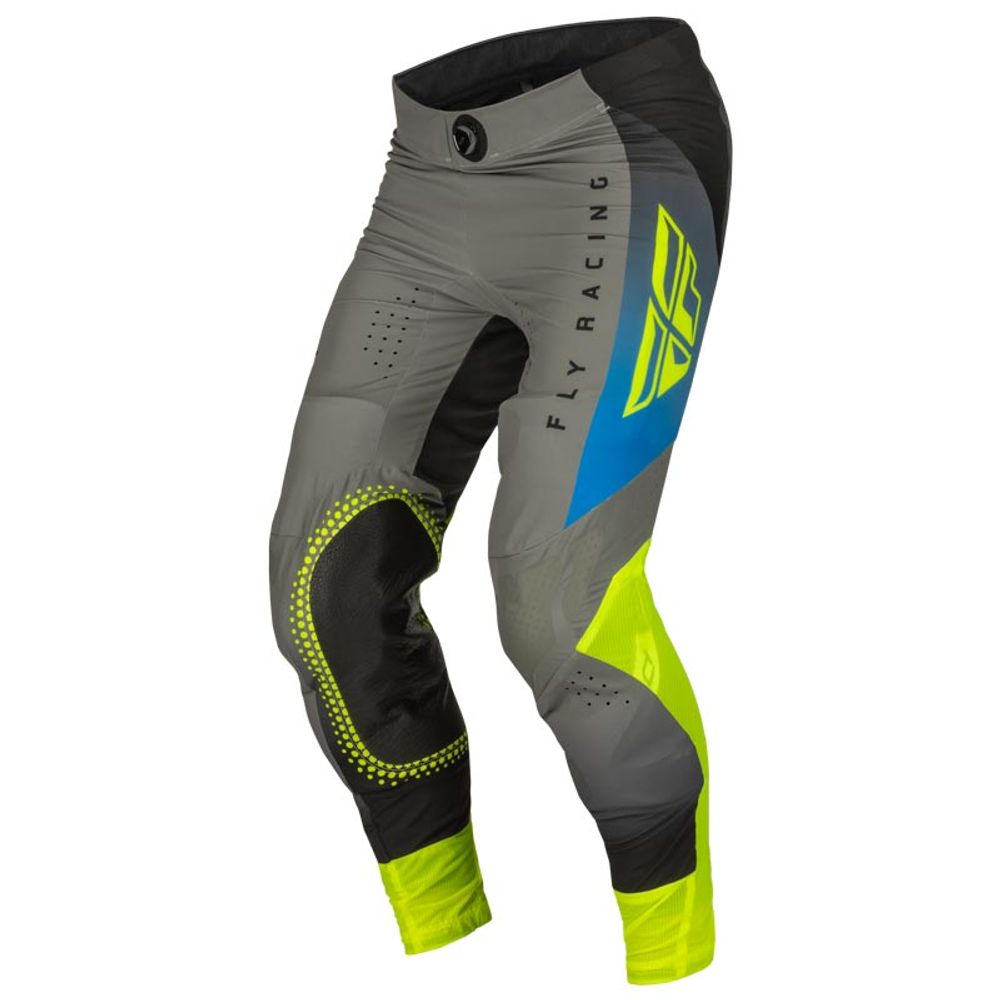 Trousers Lite Grey/Blue/Fluo Tg 34 - Grafite Offroad