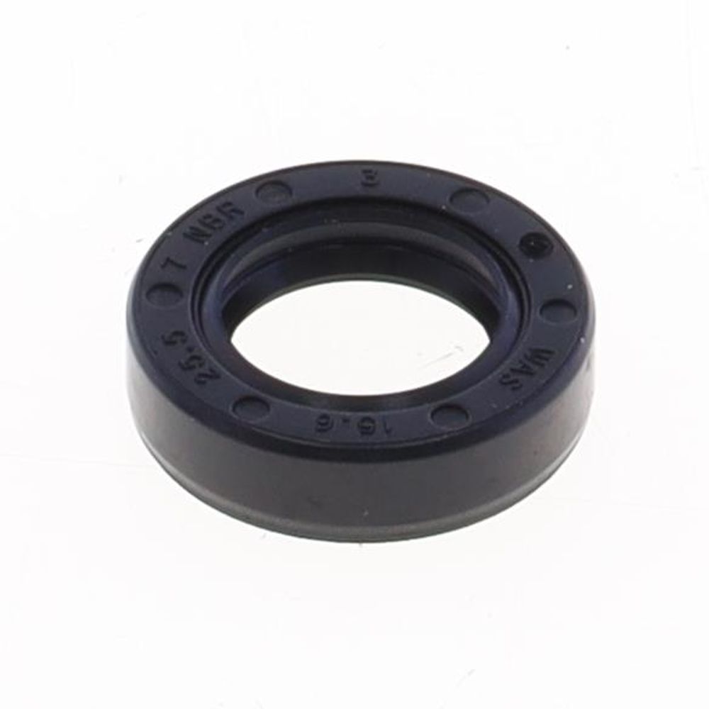 Oil Seal with Rubber Exterior 15,6x25,5x7 mm in NBR with one Seal-lip, one Dust Lip and Spring - Grafite Offroad