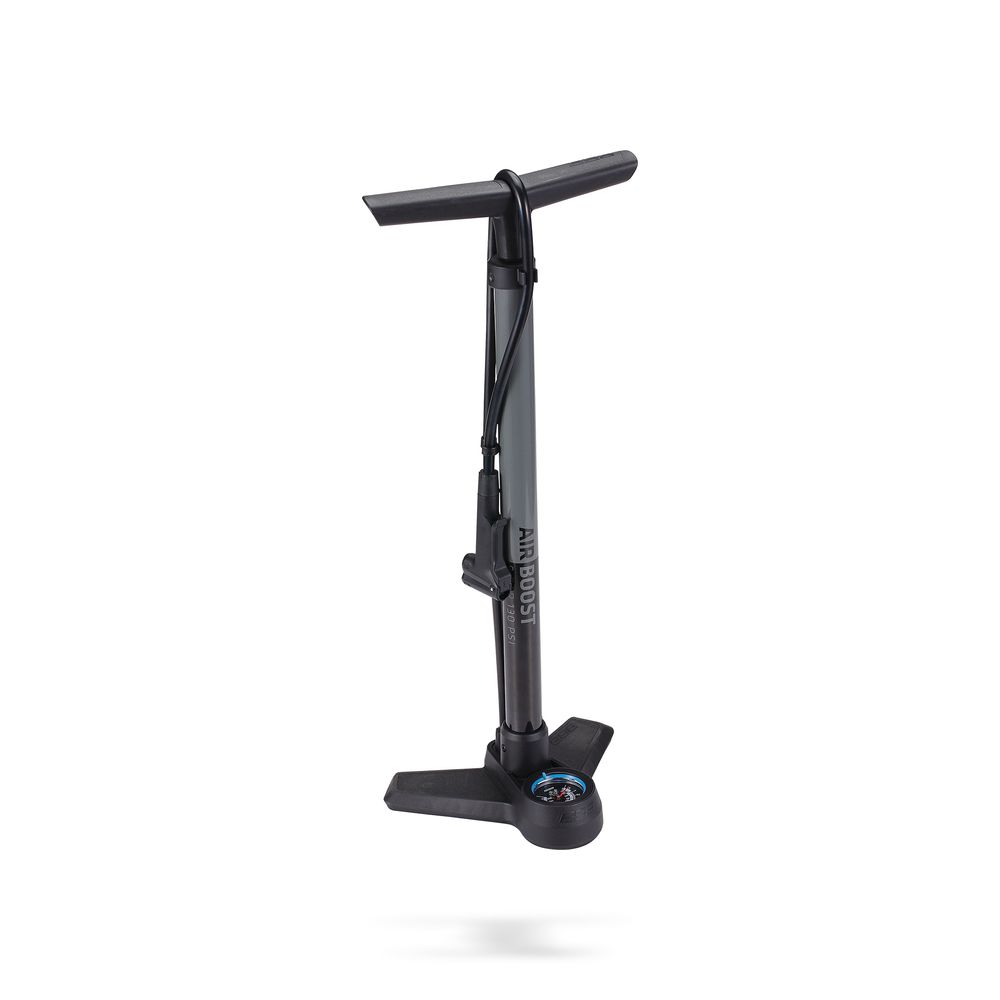 Floor Pump Airboost Steel - Dualhead 3.0 - Grafite Offroad